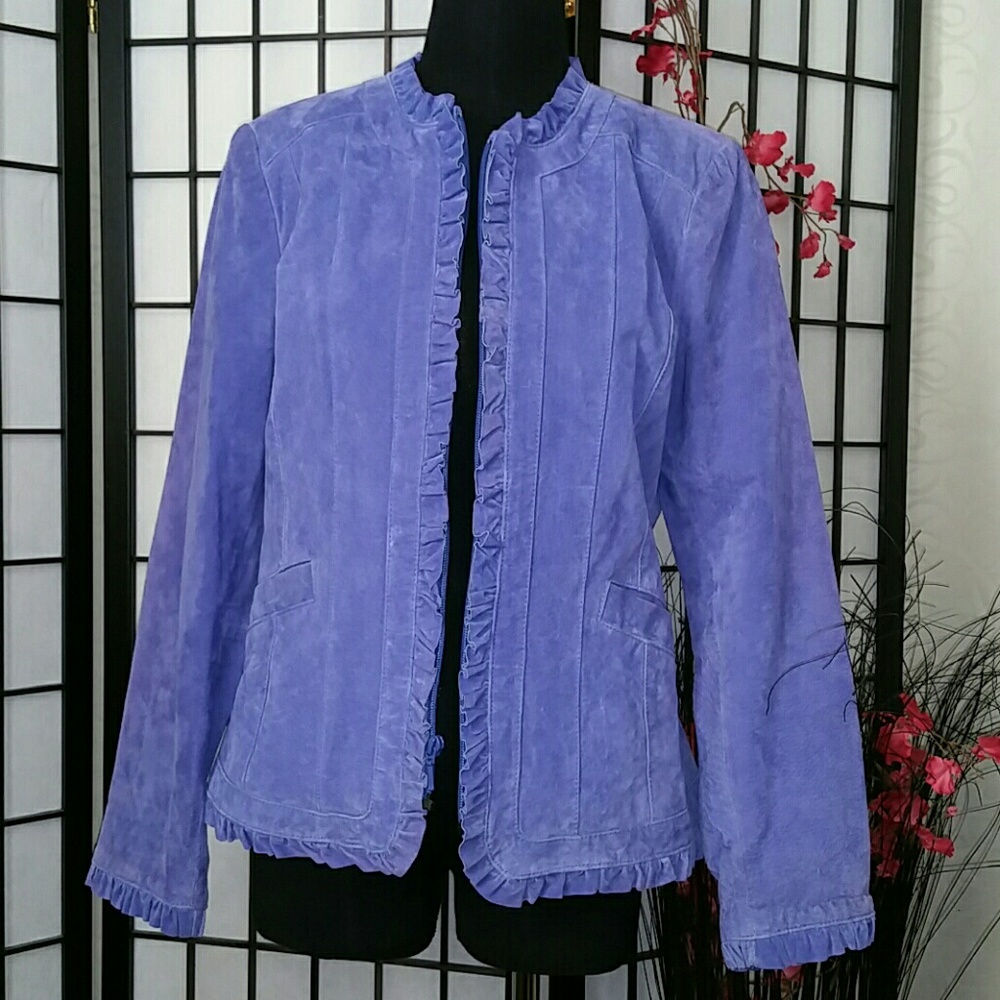 Yvonne & Marie Woman's suede jacket